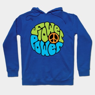 Flower Power Word Art Hoodie